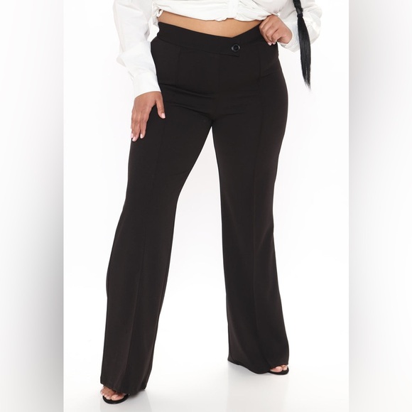 Fashion Nova Wide Leg Pants - Picture 1 of 5